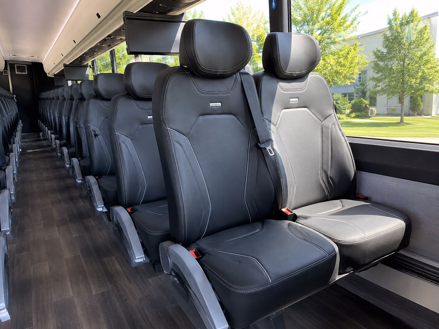 miami gardens charter bus interior